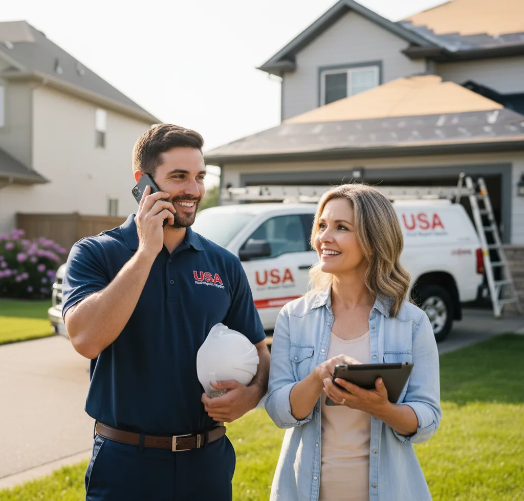 USA Roof Repair Experts customer support in Kirbyville